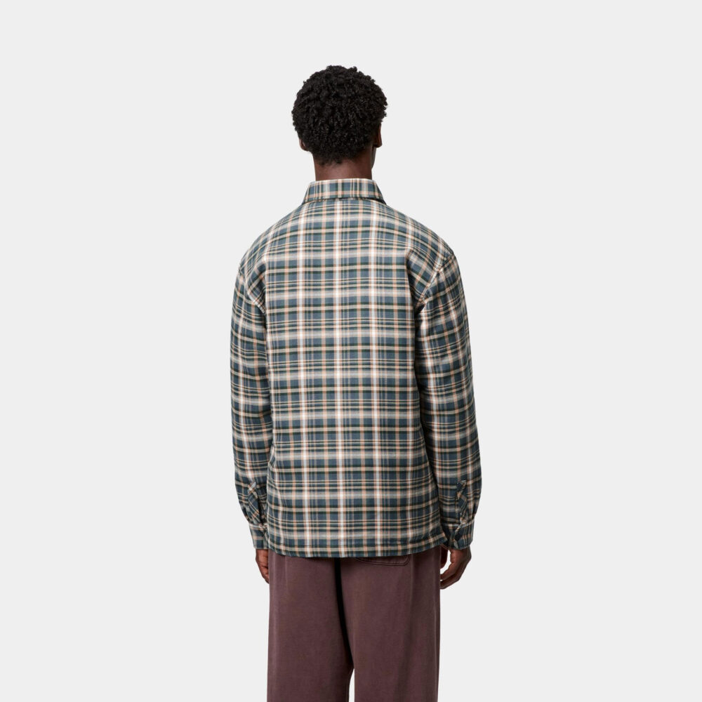 Carhartt WIP Cronyn Check Shirt Jac - Dark Navy