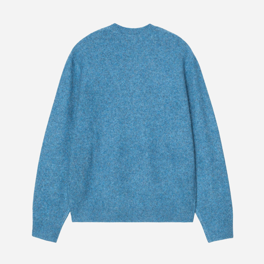 Carhartt WIP Curtis Knitted Sweater - Tangled Angelite