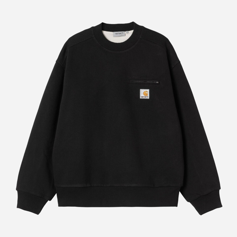 Carhartt WIP Detroit Sweat - Black