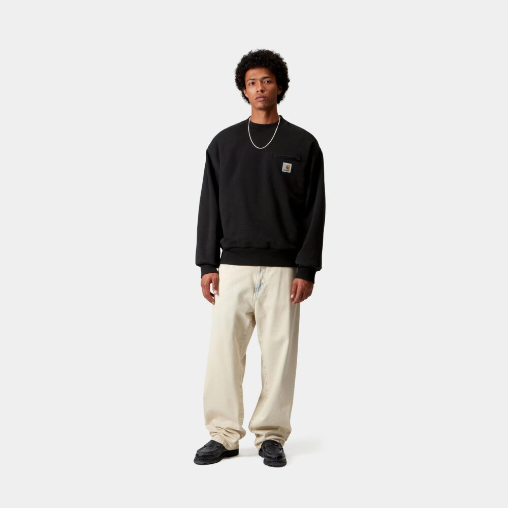 Carhartt WIP Detroit Sweat - Black