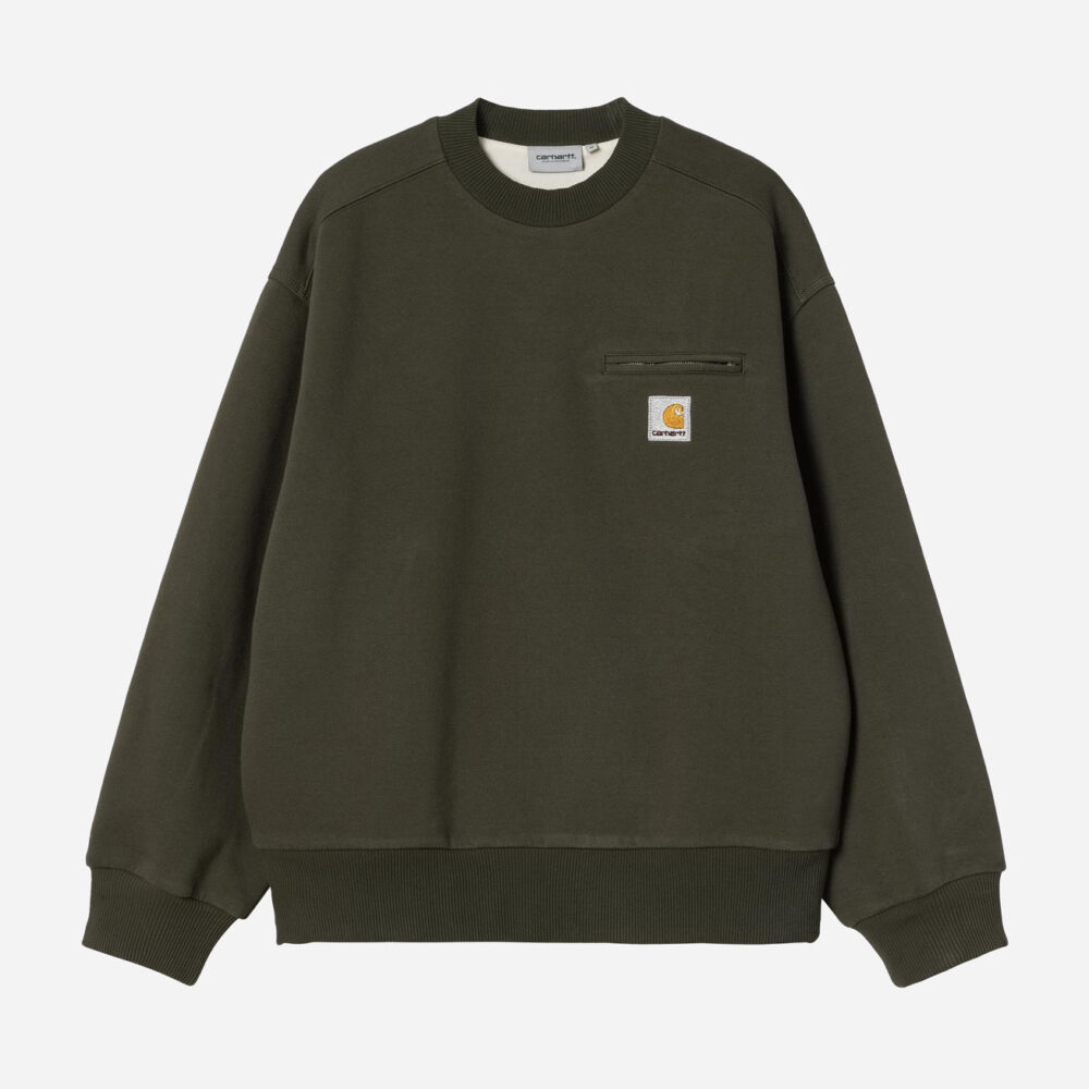 Carhartt WIP Detroit Sweat - Olive Carhartt WIP Detroit Sweat - Olive