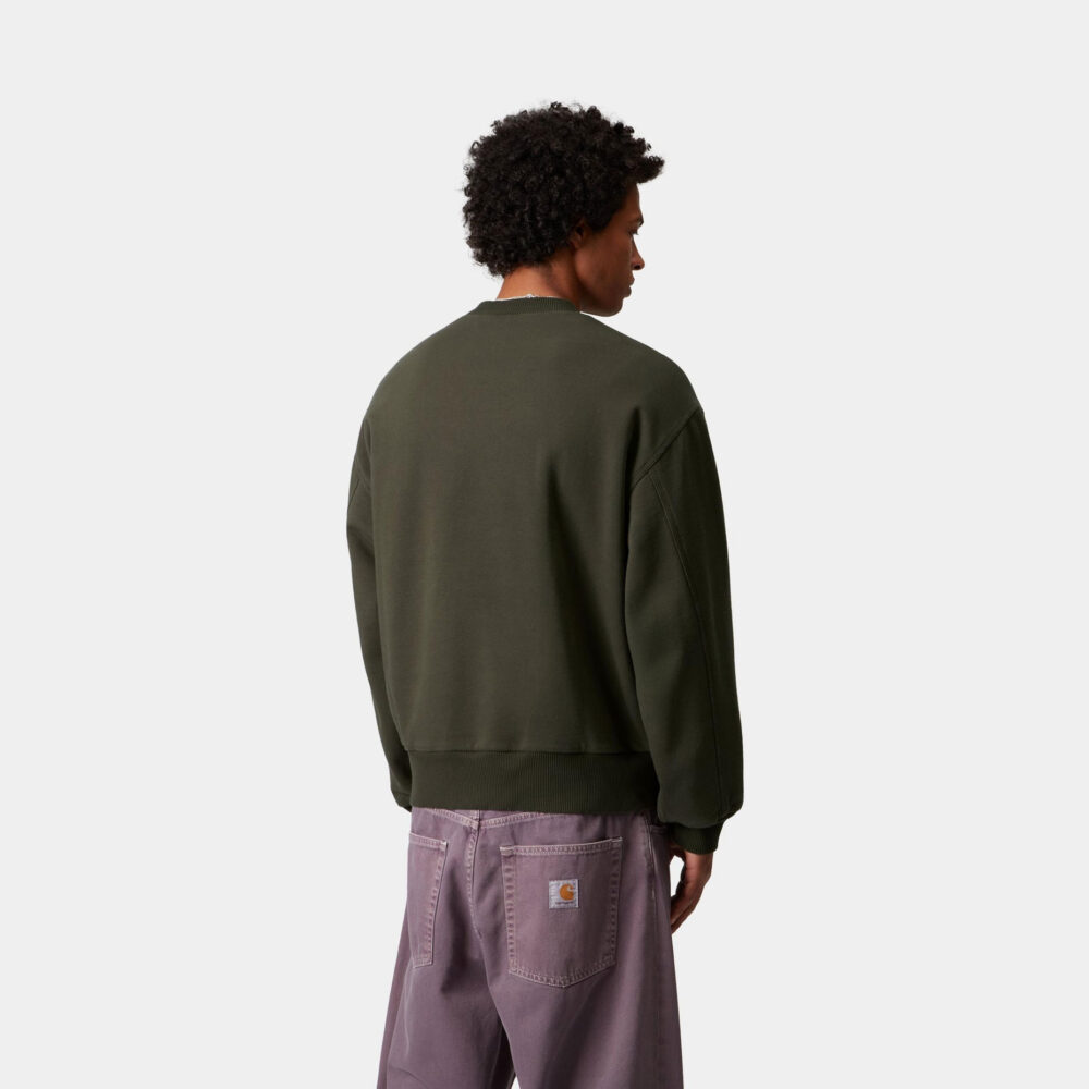 Carhartt WIP Detroit Sweat - Olive Carhartt WIP Detroit Sweat - Olive