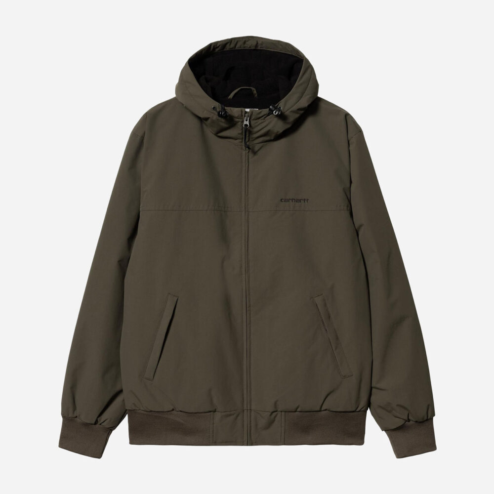 Carhartt WIP Hooded Sail Jacket - Cypress/Black