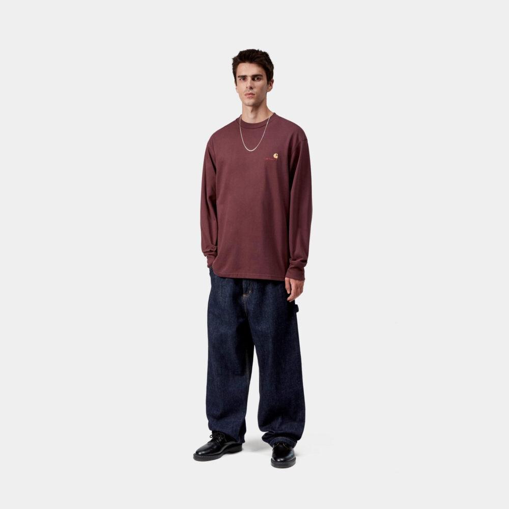 Carhartt WIP Long Sleeve American Script Tee - Rondo