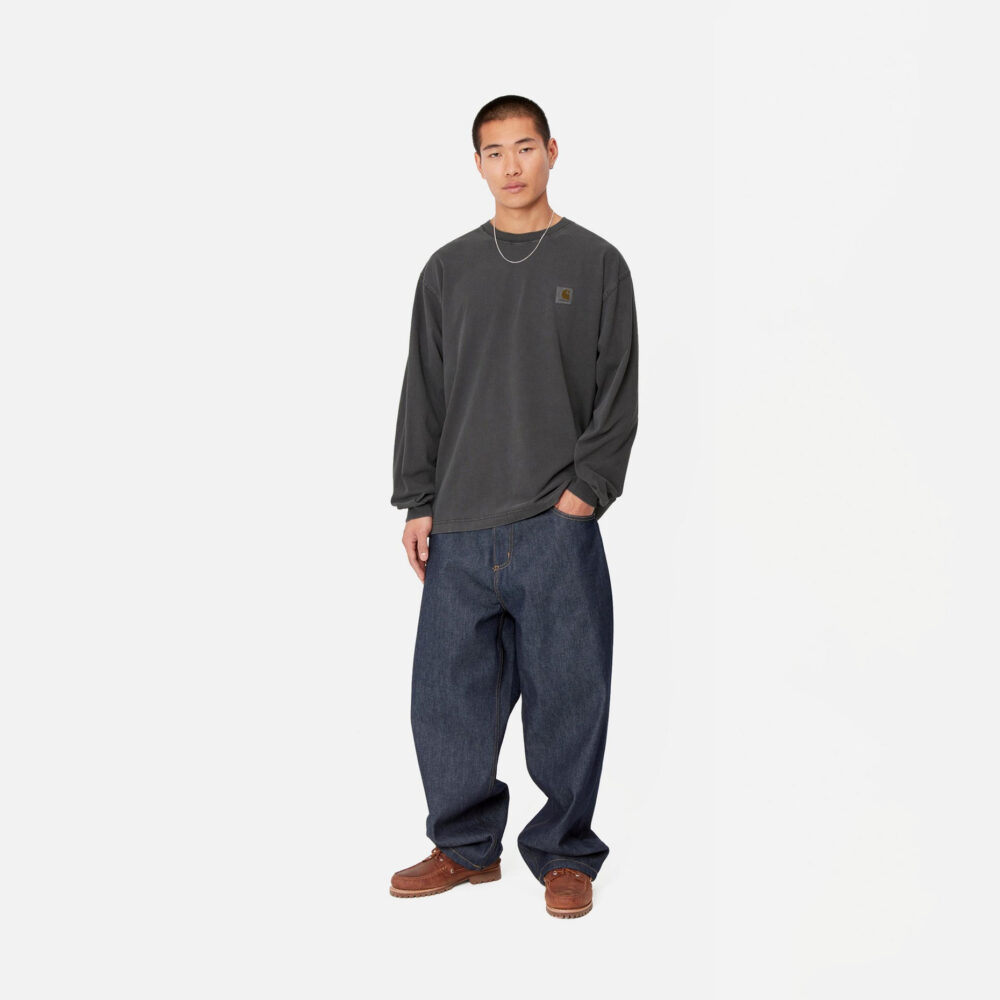 Carhartt WIP Long Sleeve Vista Tee - Black