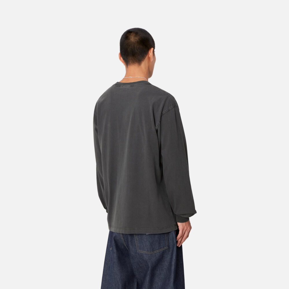 Carhartt WIP Long Sleeve Vista Tee - Black