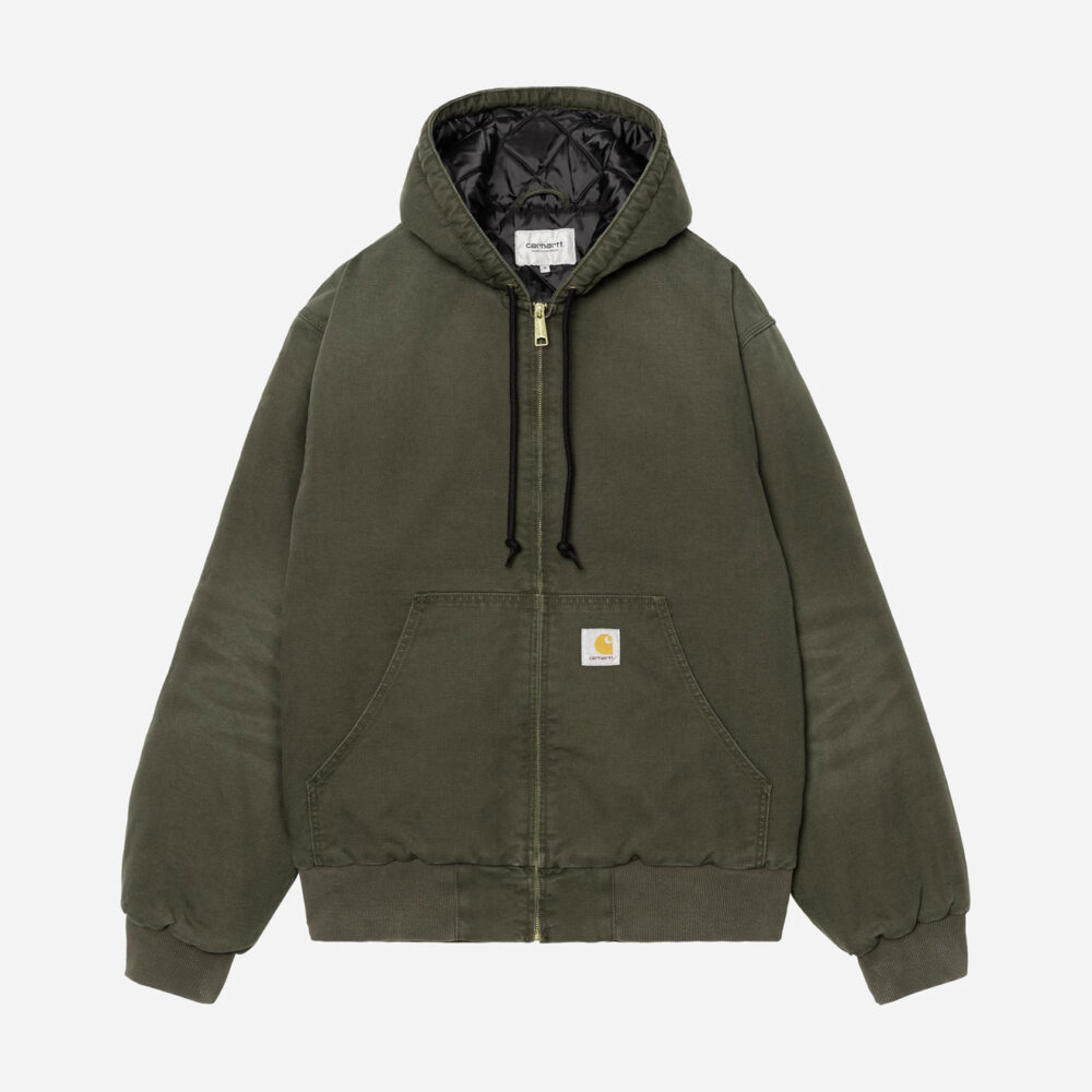 Carhartt WIP OG Active Jacket - Olive Stone Canvas