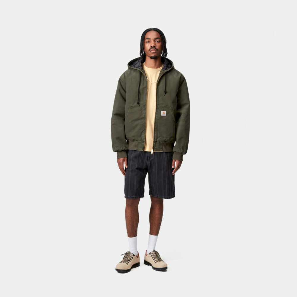 Carhartt WIP OG Active Jacket - Olive Stone Canvas