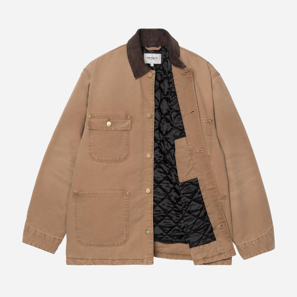 Carhartt WIP OG Chore Coat - Hamilton Brown/Tobacco Stone Canvas Carhartt WIP OG Chore Coat - Hamilton Brown/Tobacco Stone Canvas