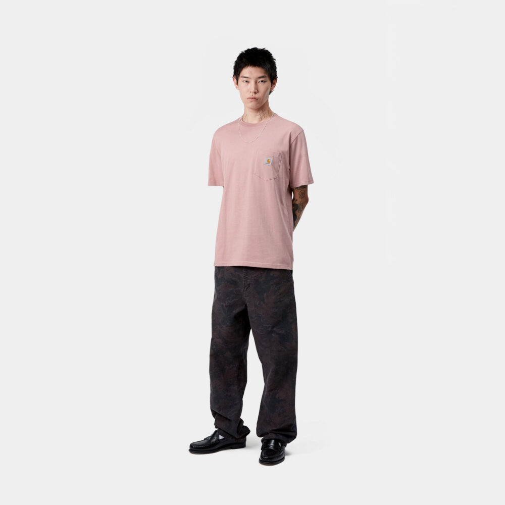 Carhartt WIP Pocket Tee - Glassy Pink