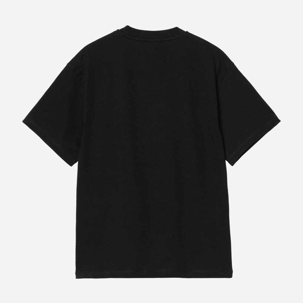 Carhartt WIP Women's Heart Patch Tee - Black/Red