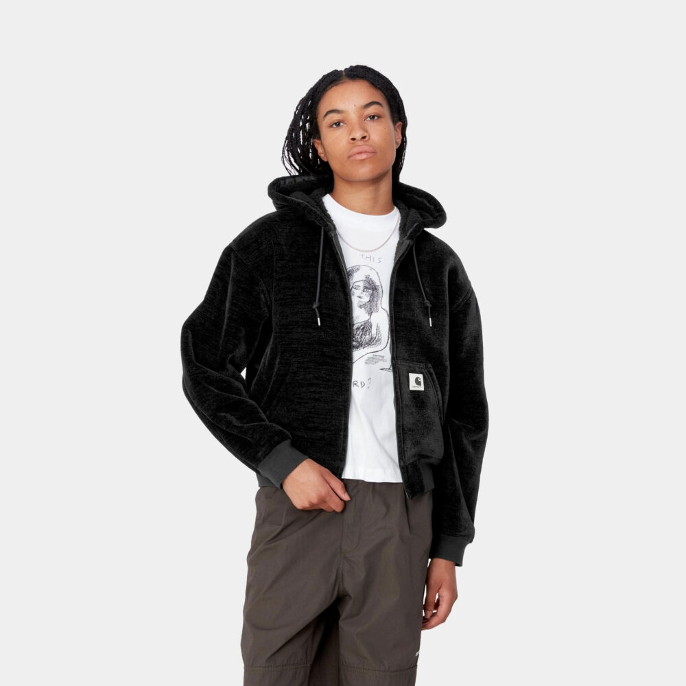 Carhartt WIP Women's OG Active Sweat Jacket - Black Carhartt WIP Women's OG Active Sweat Jacket - Black