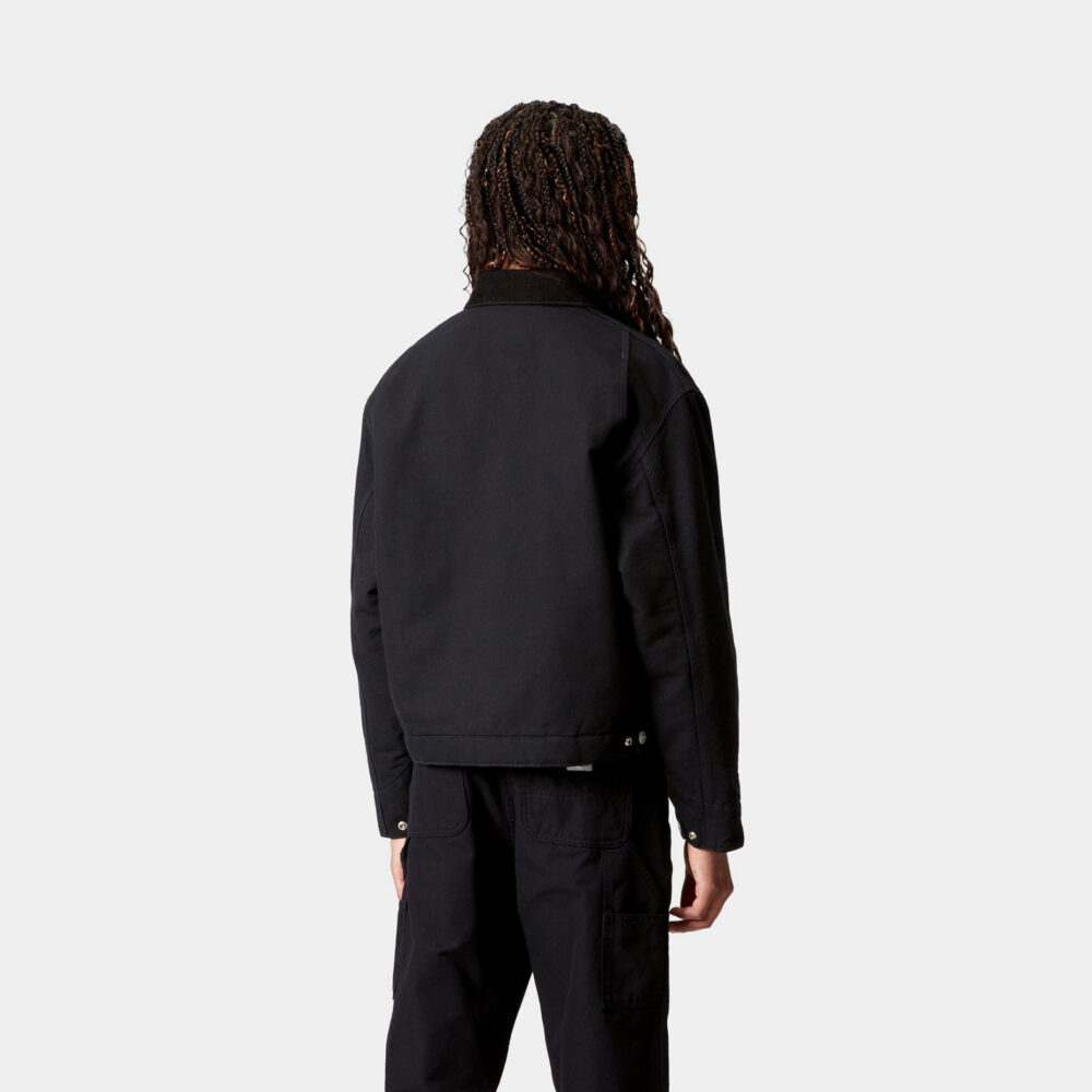 Carhartt WIP Women's OG Detroit Jacket - Black/Black Rinsed