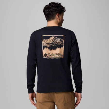 Columbia CSC Seasonal Logo Long Sleeve Tee - Black/Meadowland Columbia CSC Seasonal Logo Long Sleeve Tee - Black/Meadowland
