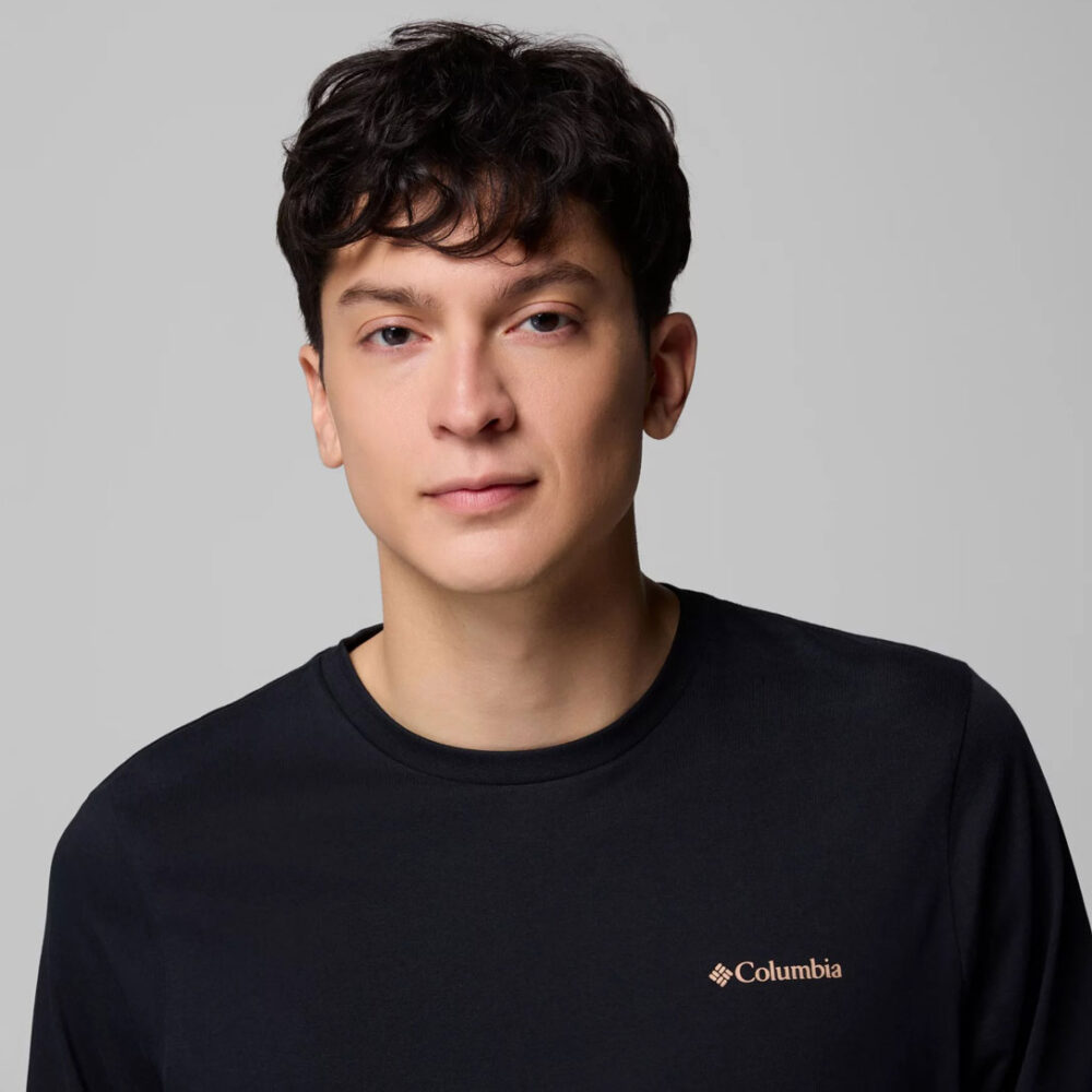 Columbia CSC Seasonal Logo Long Sleeve Tee - Black/Meadowland