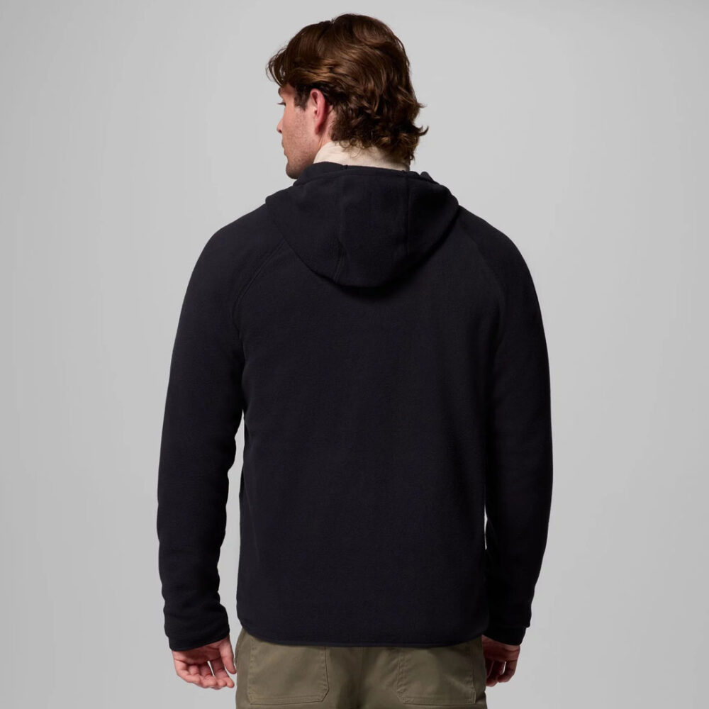 Columbia Fast Trek Overlay Full Zip Hooded Fleece - Black