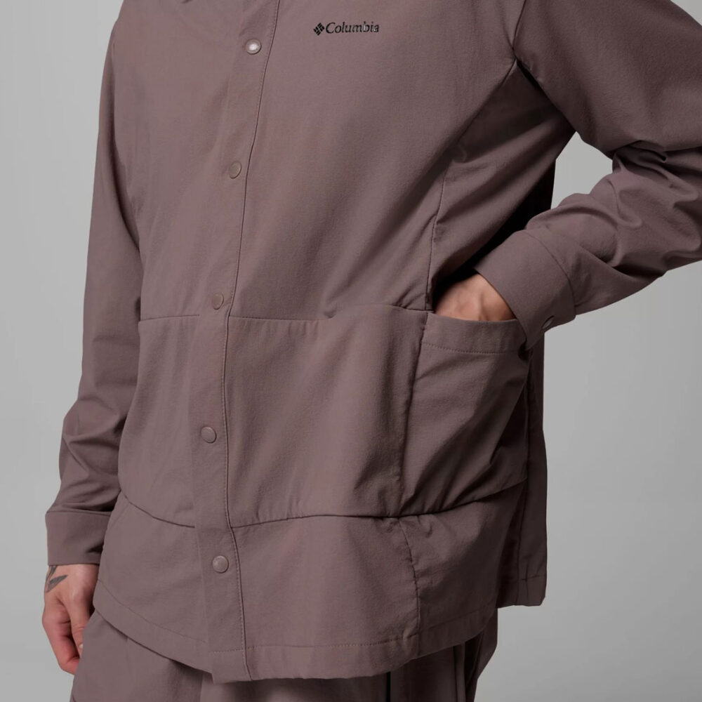 Columbia Granite Point Scout Overshirt - Iron Columbia Granite Point Scout Overshirt - Iron