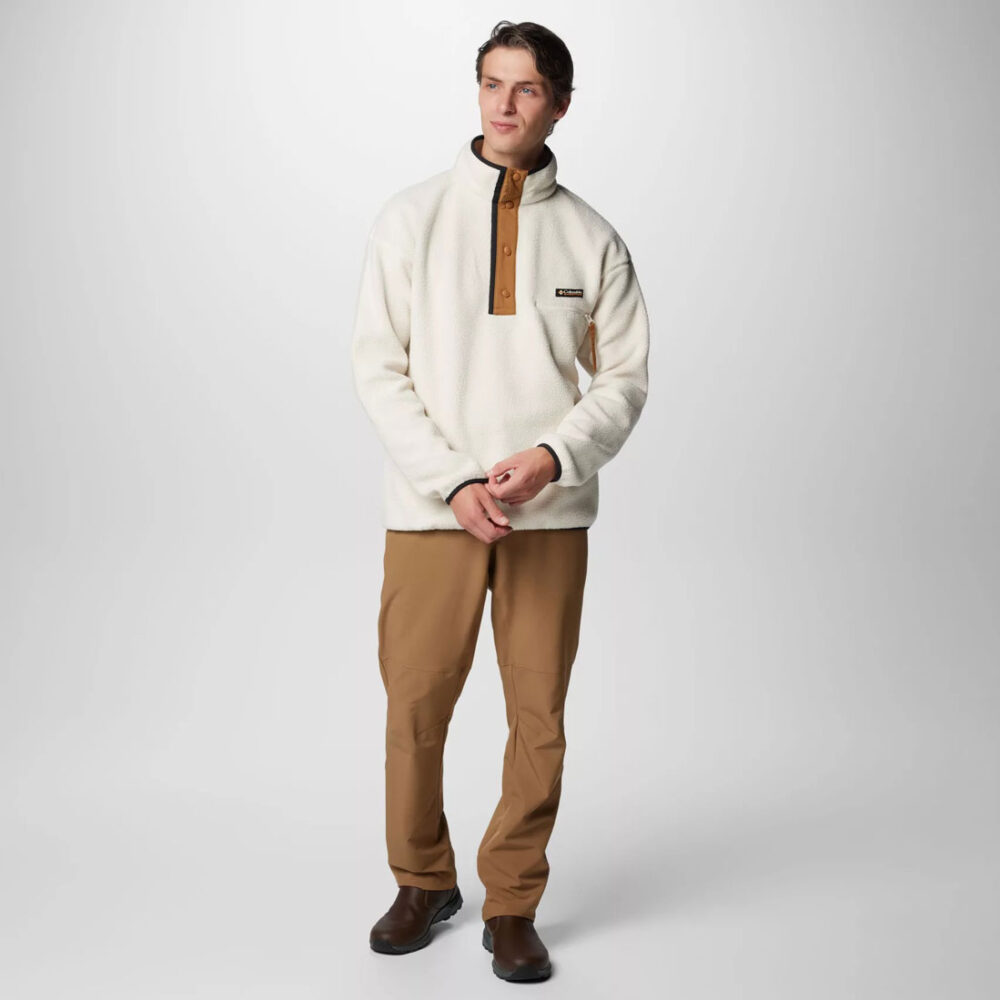 Columbia Helvetia II Half Snap Fleece - Chalk