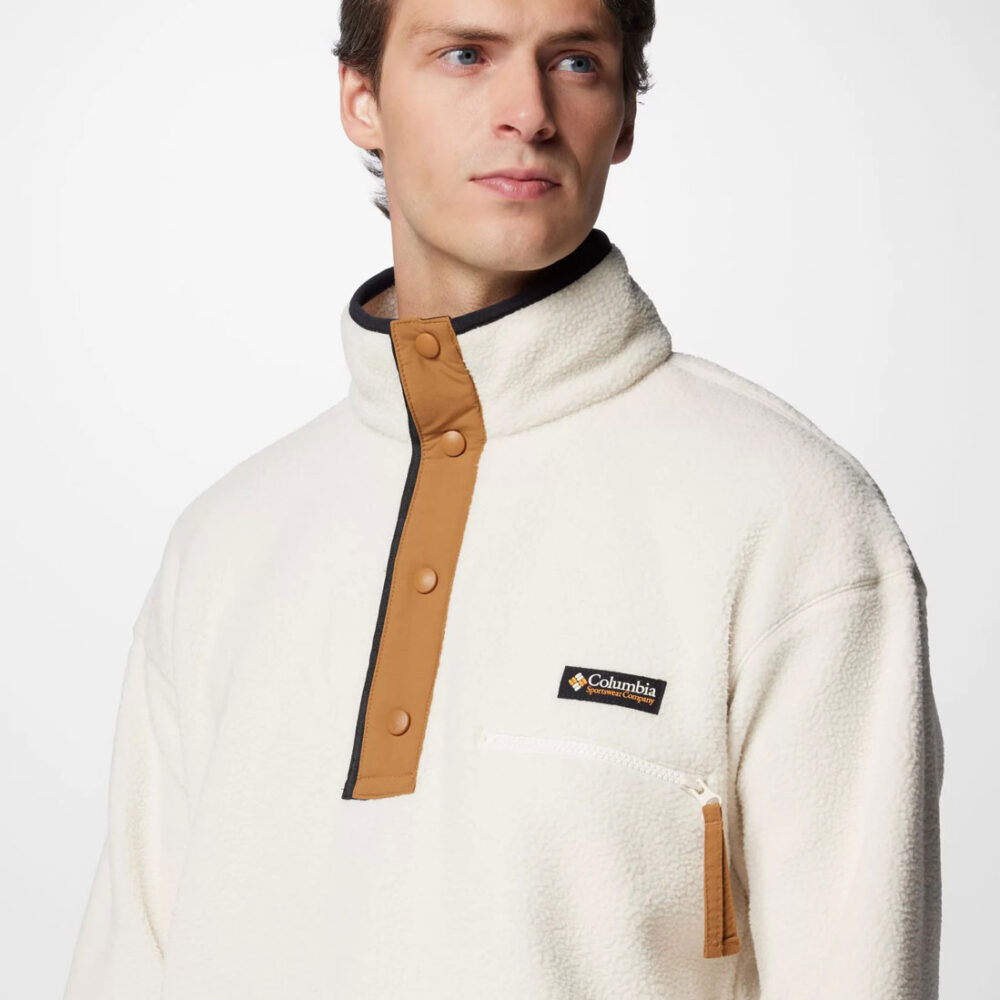 Columbia Helvetia II Half Snap Fleece - Chalk Columbia Helvetia II Half Snap Fleece - Chalk