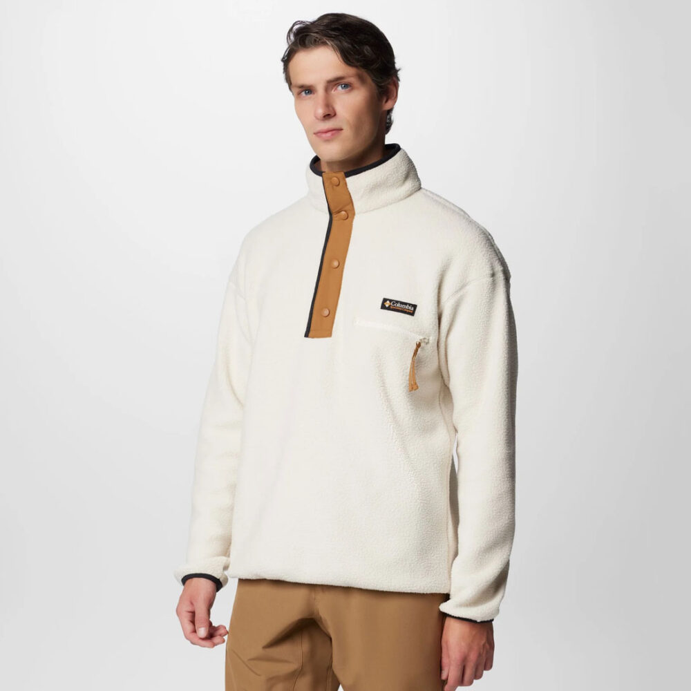 Columbia Helvetia II Half Snap Fleece - Chalk Columbia Helvetia II Half Snap Fleece - Chalk