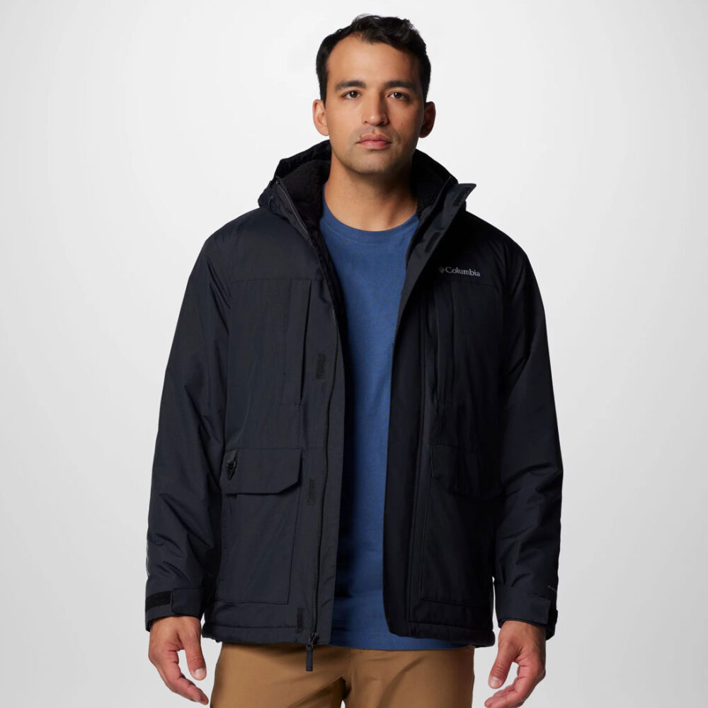 Columbia Landroamer Sherpa Lined Jacket - Black Columbia Landroamer Sherpa Lined Jacket - Black