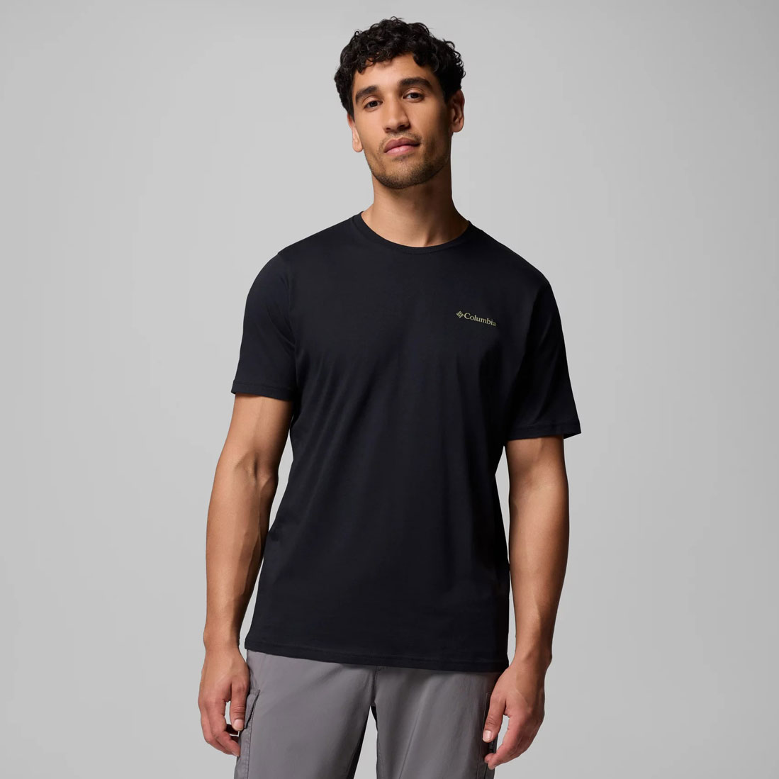 Columbia North Cascade Short Sleeve Tee - Black/Framed Treebark