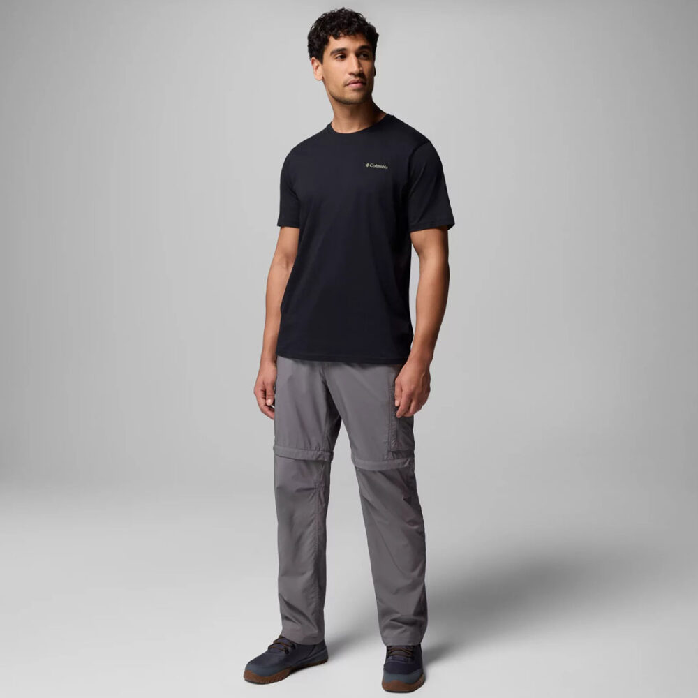 Columbia North Cascade Short Sleeve Tee - Black/Framed Treebark