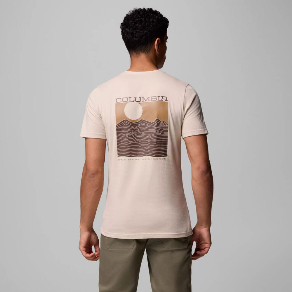 Columbia Rapid Ridge Back Graphic Tee 2 - Dark Stone/Framed Landscape Columbia Rapid Ridge Back Graphic Tee 2 - Dark Stone/Framed Landscape