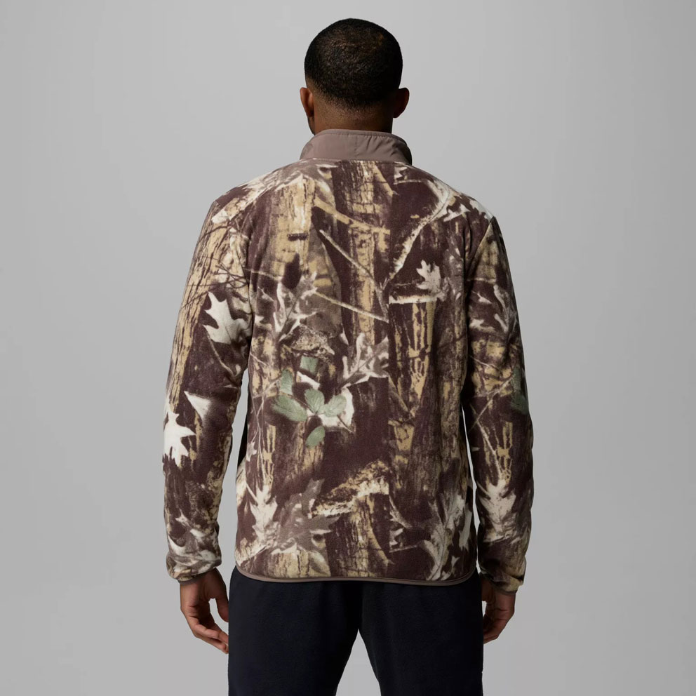 Columbia Sequoia Grove Printed Full Zip Fleece - Iron Timberwolf