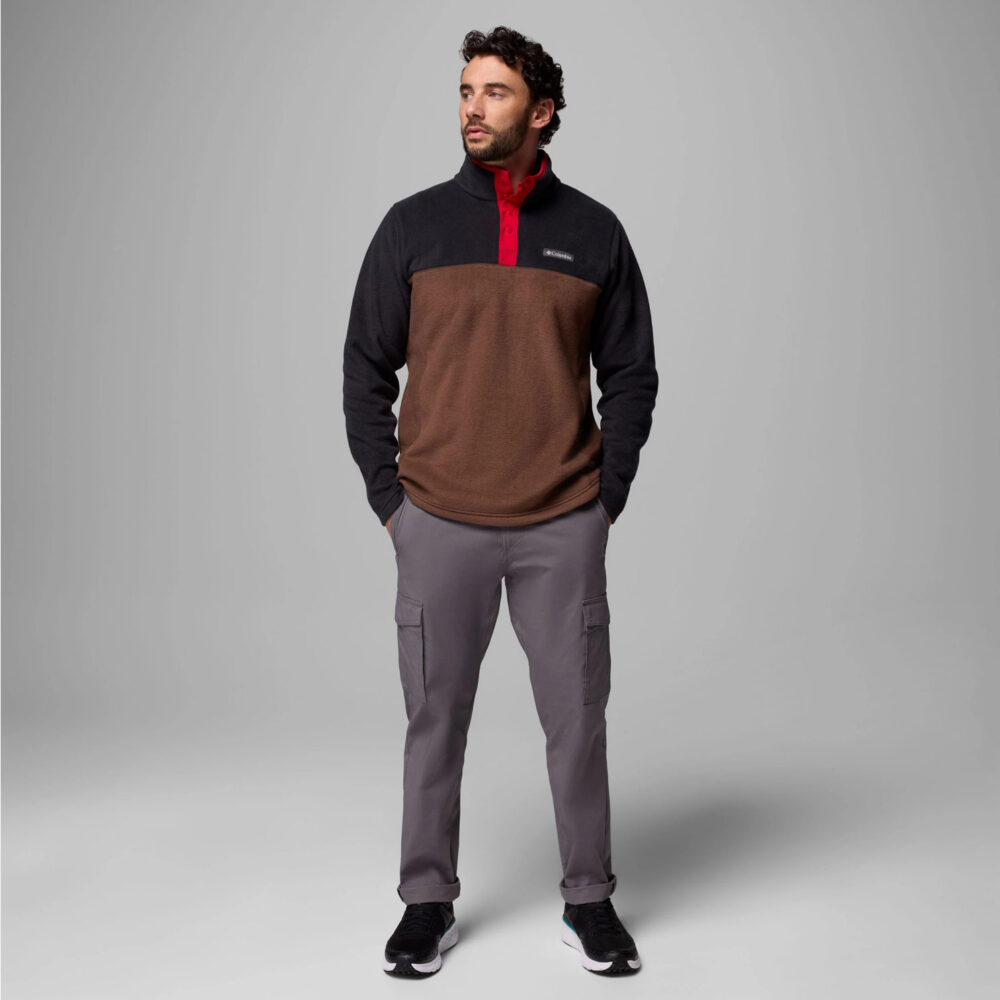 Columbia Steens Mountain Half Snap II Fleece - Tobacco/Black