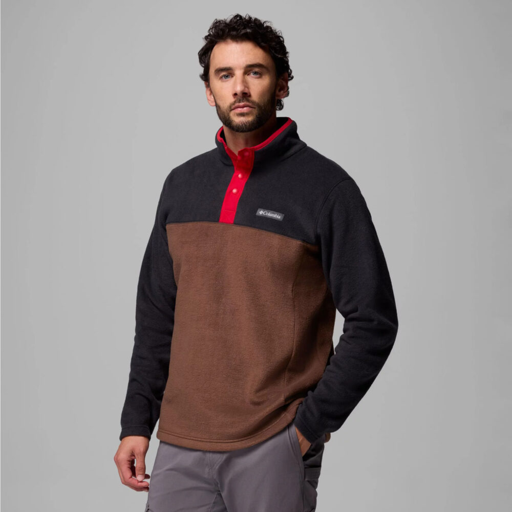 Columbia Steens Mountain Half Snap II Fleece - Tobacco/Black