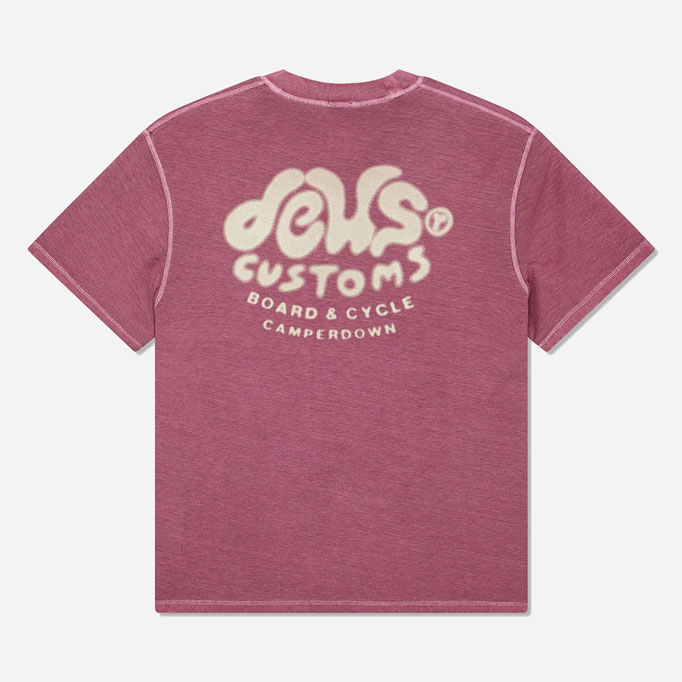 Deus Debris Reverse Tee - Dry Rose