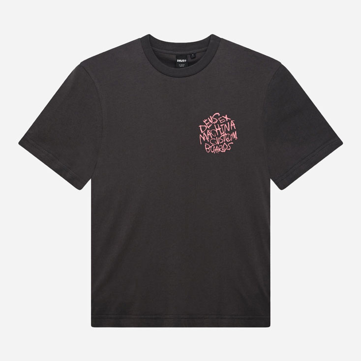 Deus Scrambler Tee - Anthracite Deus Scrambler Tee - Anthracite