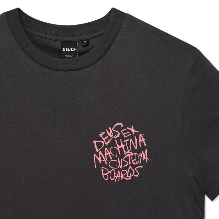 Deus Scrambler Tee - Anthracite Deus Scrambler Tee - Anthracite