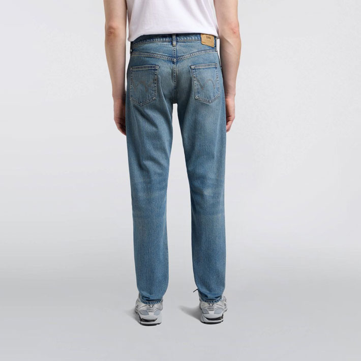 Edwin Kaihara Pure Indigo Stretch 13oz Regular Taper Fit Jean - Blue Light Used