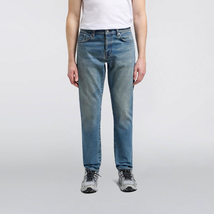 Edwin Kaihara Pure Indigo Stretch 13oz Regular Taper Fit Jean - Blue Light Used