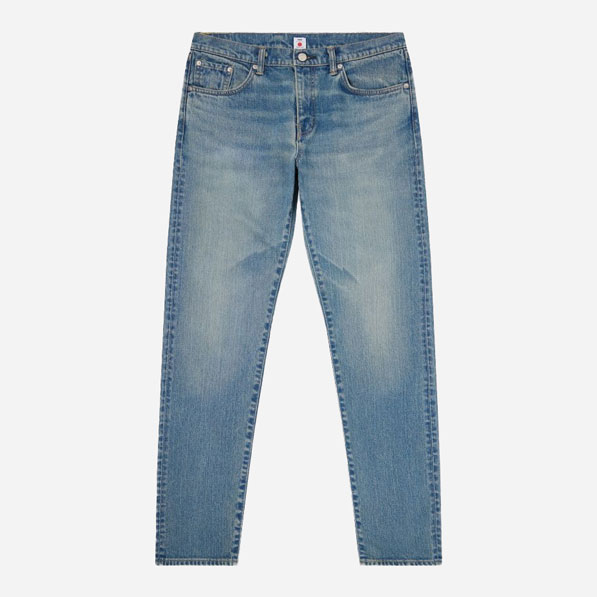 Edwin Kaihara Pure Indigo Stretch 13oz Regular Taper Fit Jean - Blue Light Used
