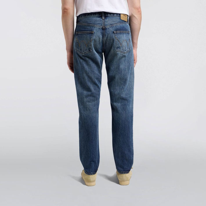 Edwin Kurabo Red Selvage 14oz Regular Taper Fit Jean - Blue Dark Used Edwin Kurabo Red Selvage 14oz Regular Taper Fit Jean - Blue Dark Used