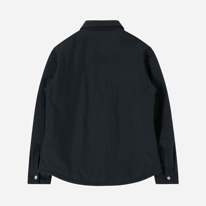 Edwin Sphere Padded Long Sleeve Overshirt - Black