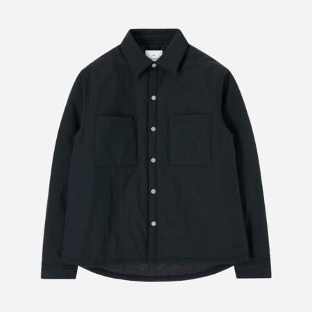 Edwin Sphere Padded Long Sleeve Overshirt - Black