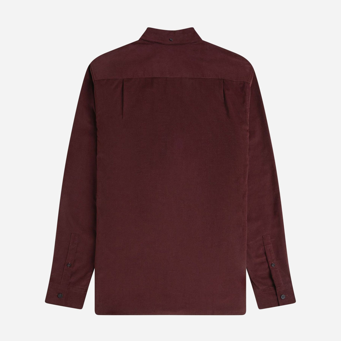 Fred Perry Needle Cord Shirt - Oxblood