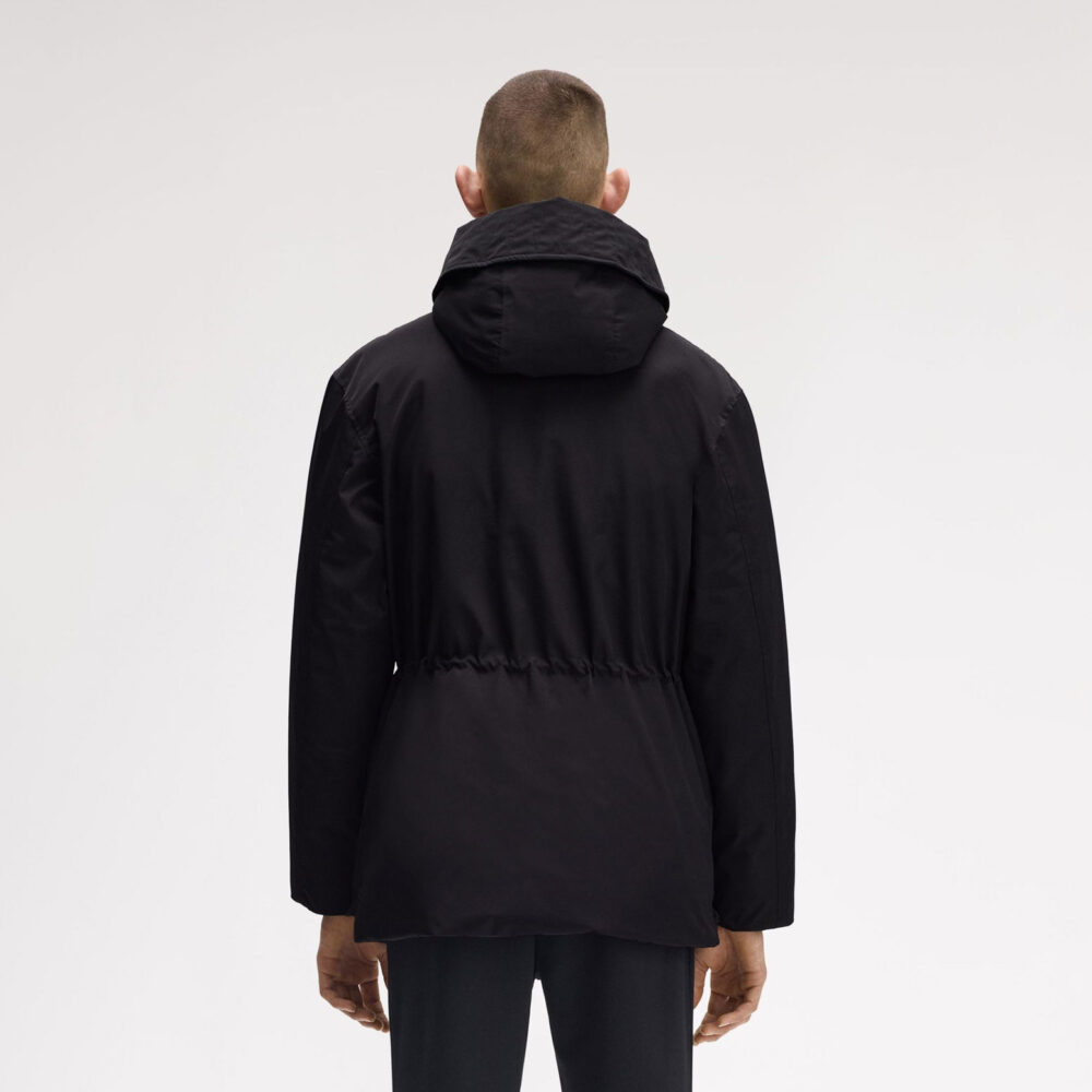 Fred Perry Patch Pocket Puffer Jacket - Black Fred Perry Patch Pocket Puffer Jacket - Black