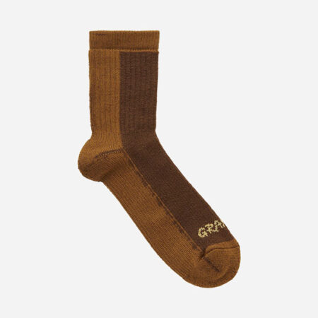 Gramicci 2 Tone Merino Wool Sock - Mustard