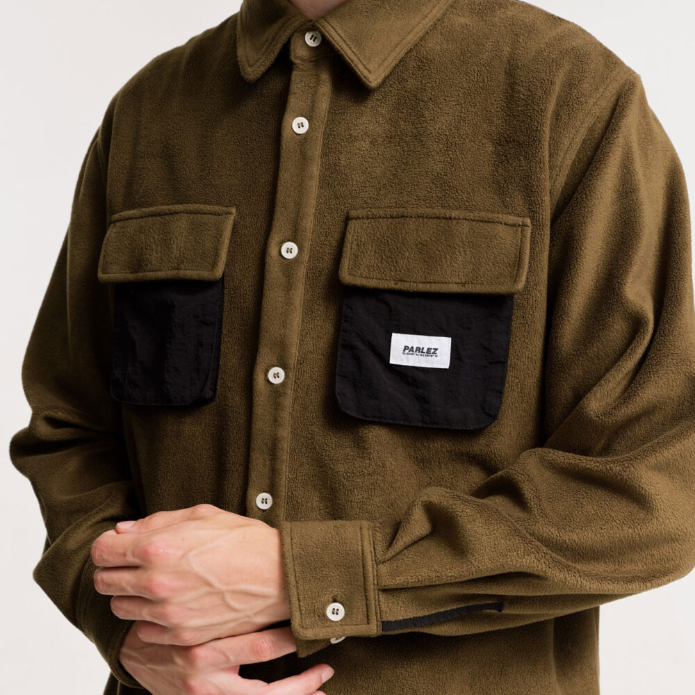 Parlez Motion Fleece Shirt - Moss