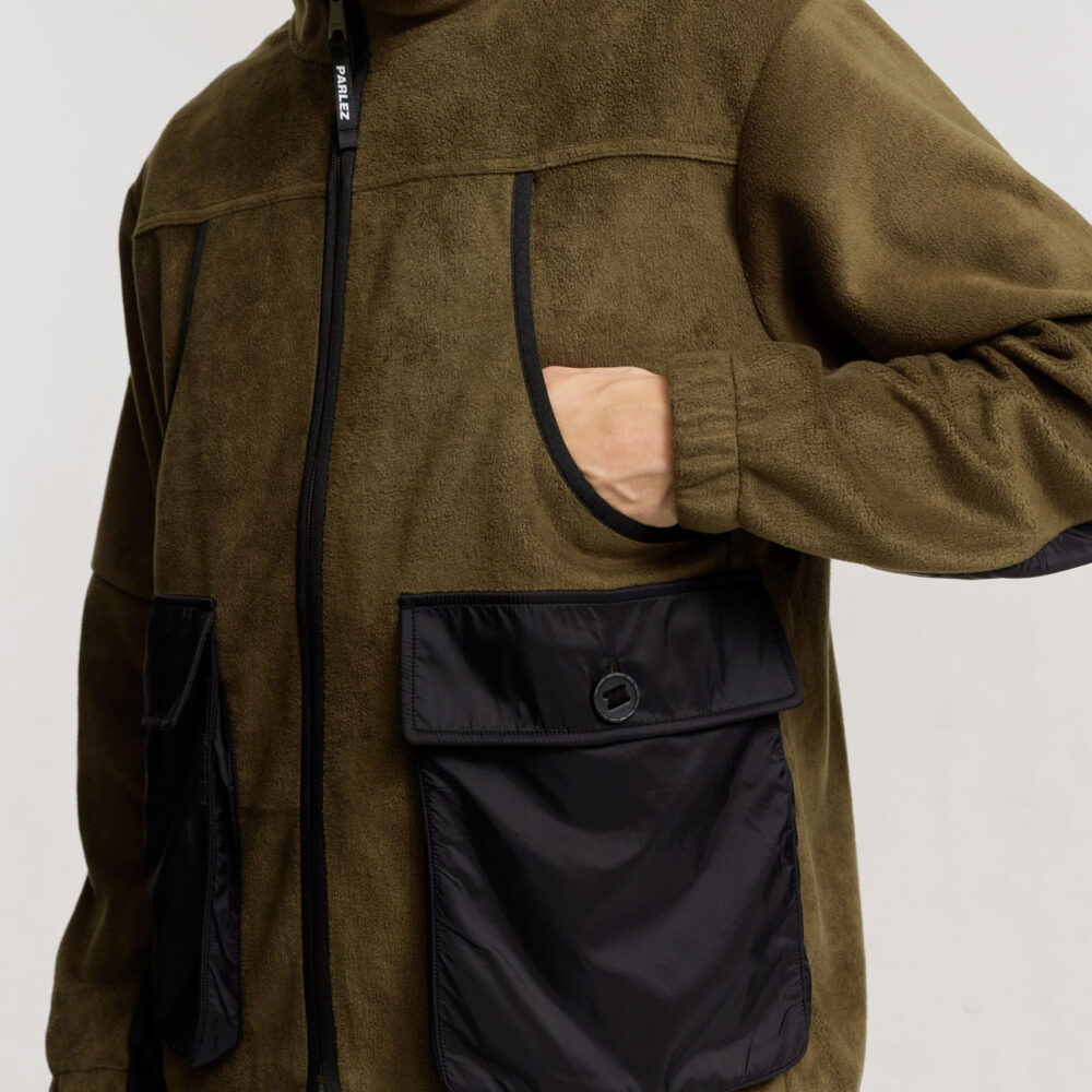 Parlez Summit Fleece Jacket - Moss