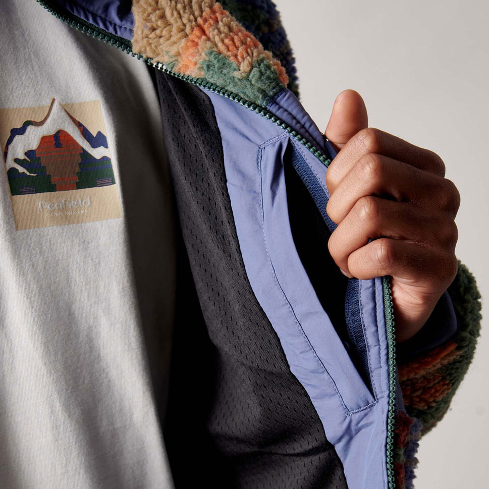 Penfield Forefounder Mattawa Fleece Jacket - Lead Grey Penfield Forefounder Mattawa Fleece Jacket - Lead Grey
