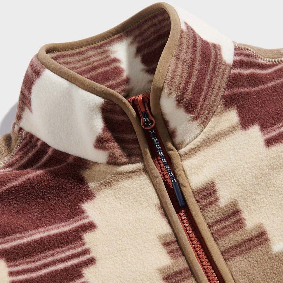 Penfield Forefront Fraylock Quarter Zip Fleece - Lead Grey