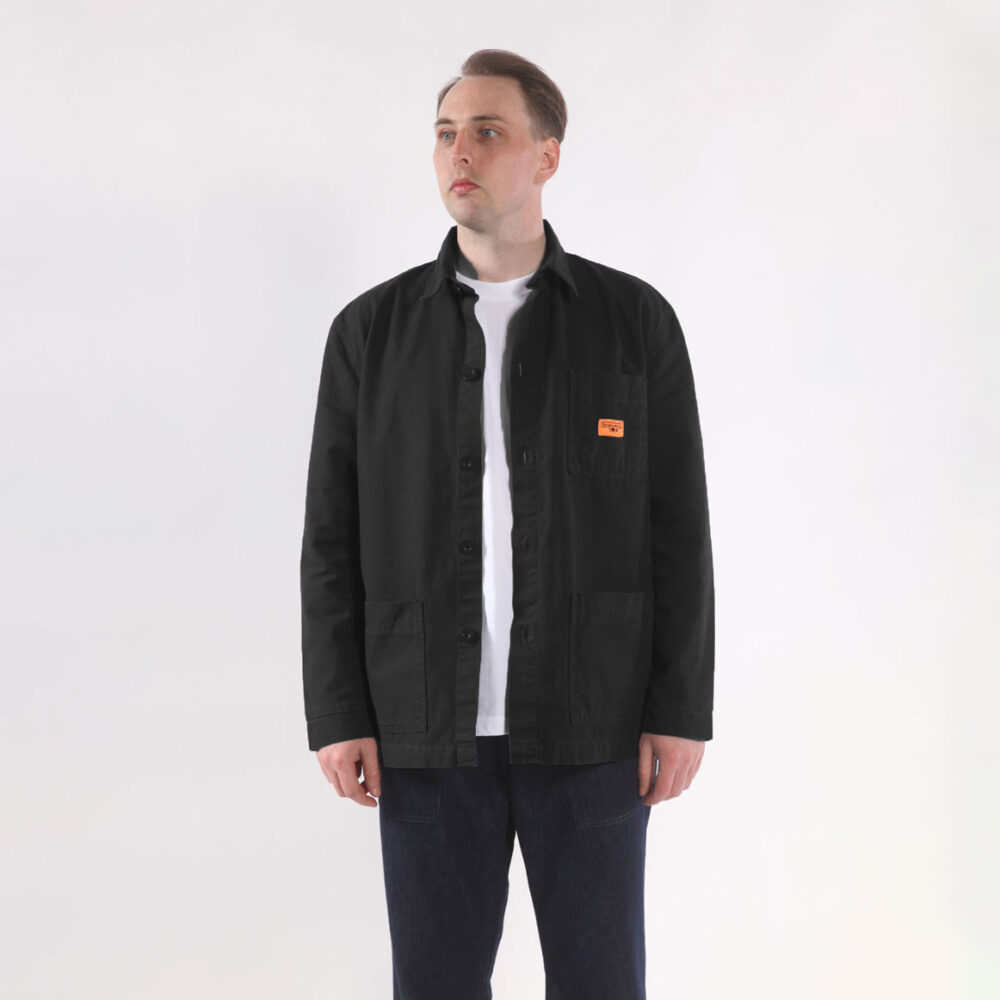 Service Works Canvas Chore Shirt - Black