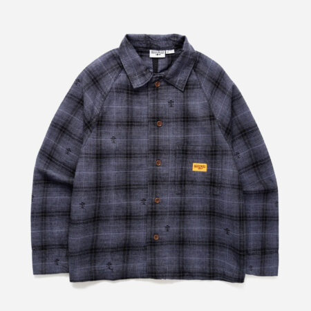 Service Works Thistle Plaid FOH Jacket - Black