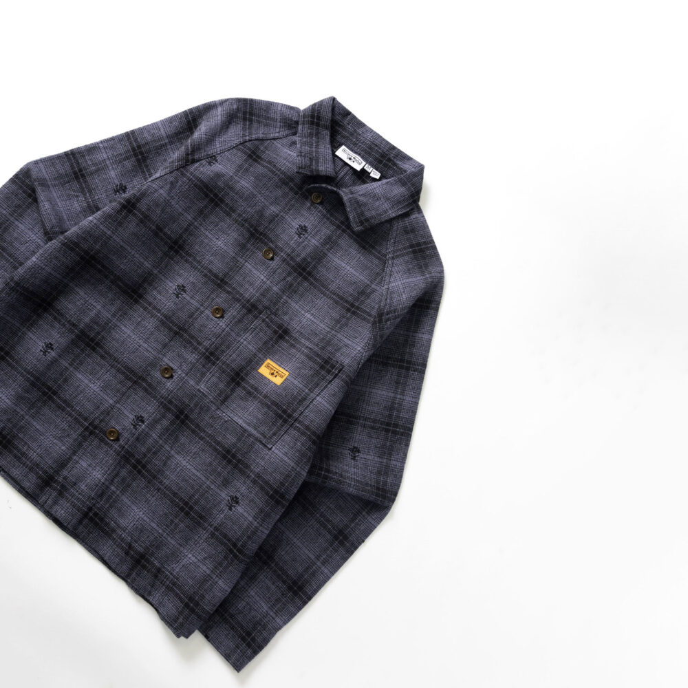 Service Works Thistle Plaid FOH Jacket - Black
